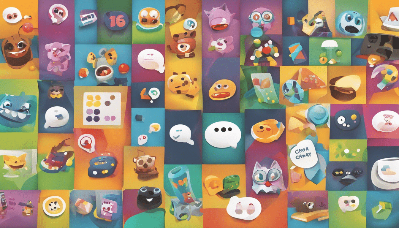 Games and fun illustration